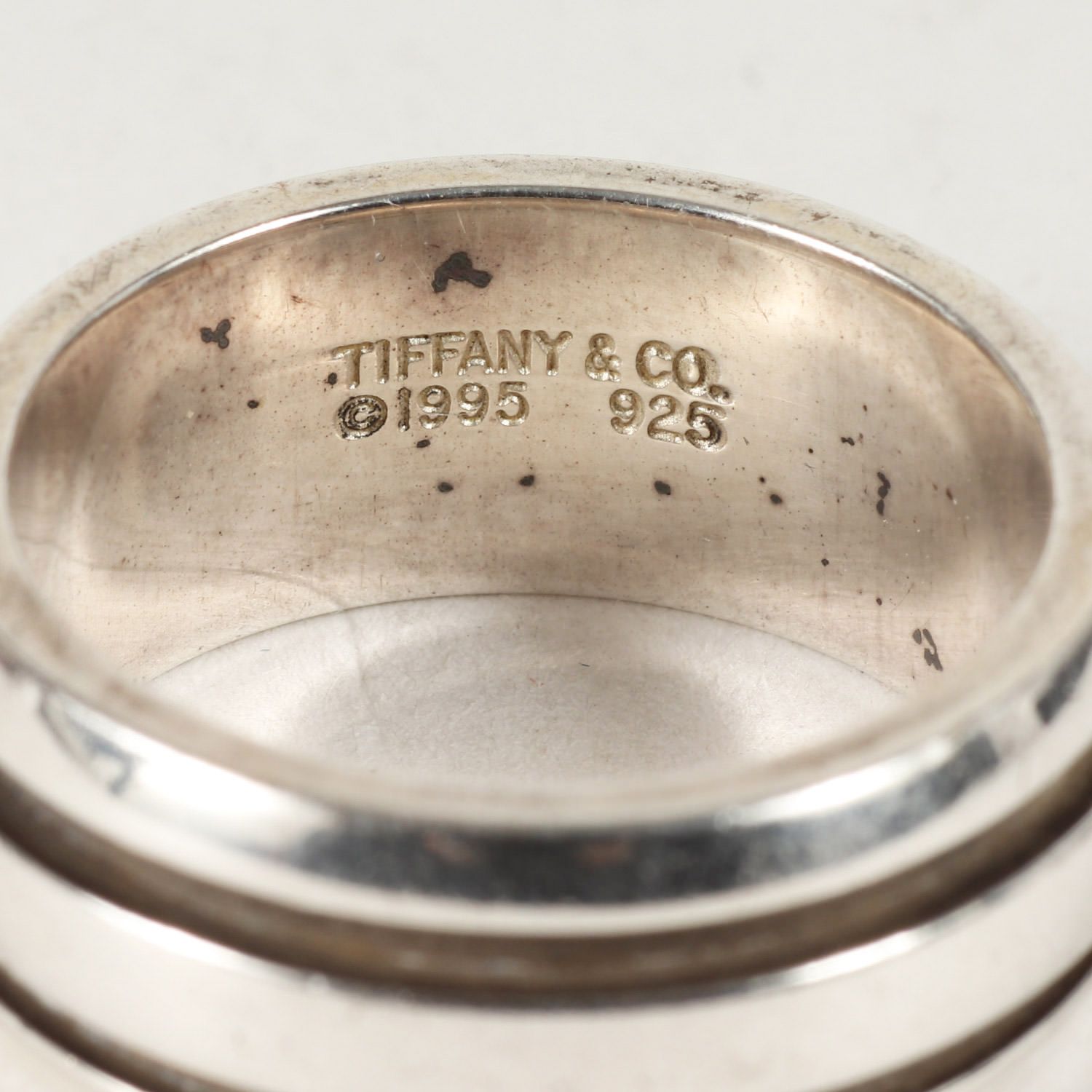 TIFFANY&Co. ティファニー リング サイズ:17号 / 90s グルーブド