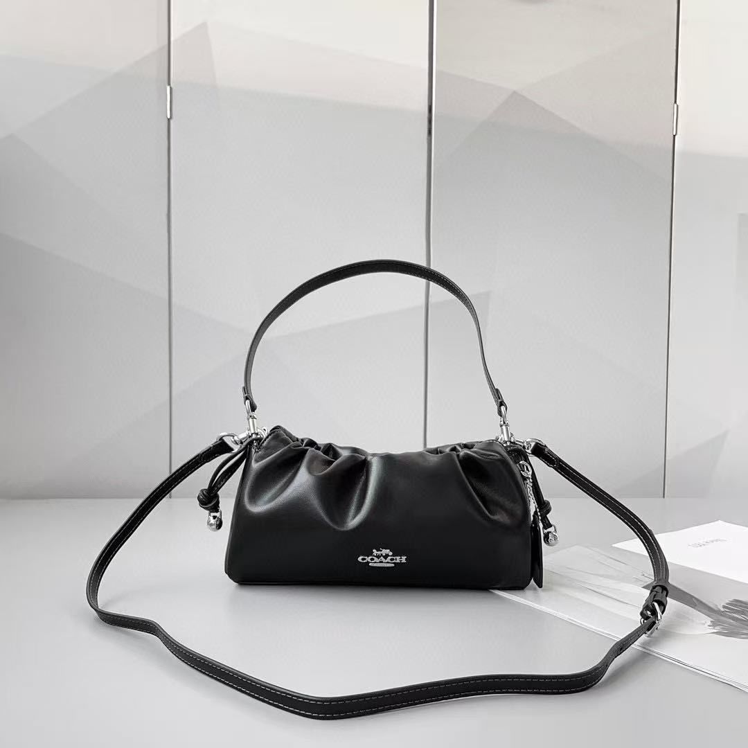 コーチ COACH FAYE CV529 ルーシング ショルダーバッグ ブラック  