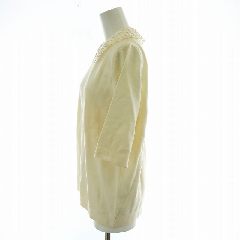 Louis Vuitton レース模様 五分袖ニット XL Louis Vuitton レース模様 五分袖ニット XL Louis Vuitton