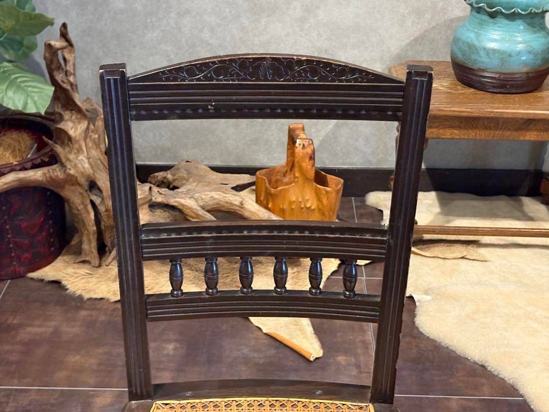 希少 フレンチクラシック アンティークチェア ヴィンテージ 無垢材