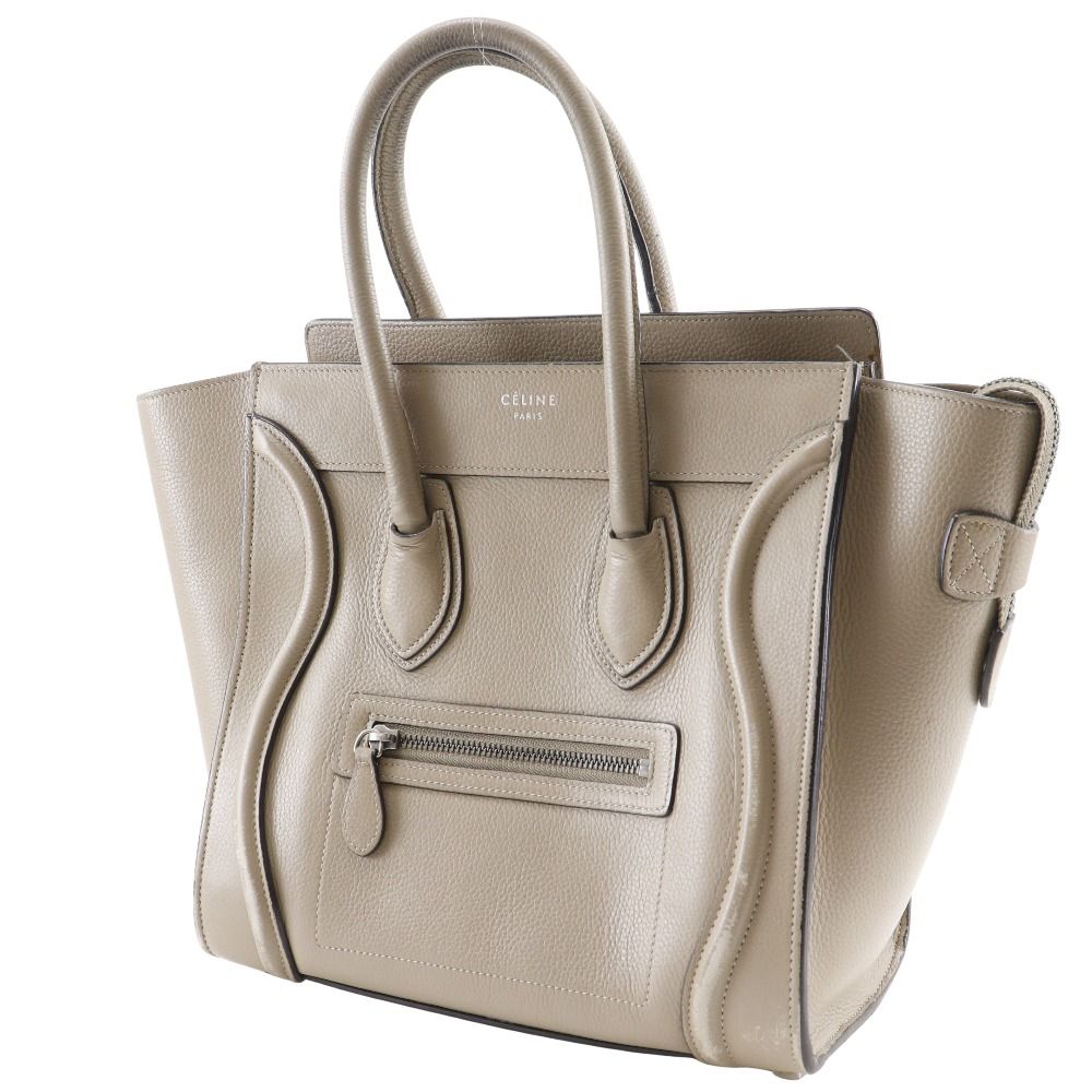 CÉLINE ラゲージマイクロショッパー　ベージュ 楽天市場】セリーヌ CELINE ラゲージ マイクロショッパー