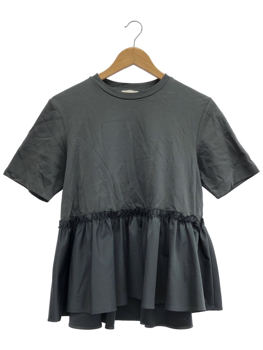 BALLSEY ボールジィ 11034203339 ジャージコンビ ペプラムプルオーバー レディース グレー 36