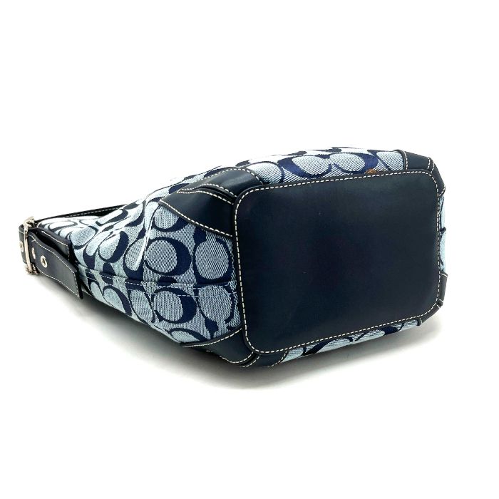 COACH コーチ シグネチャー キャンバス レザー ショルダー バッグ eH0984N DECORATOM_COM_BR