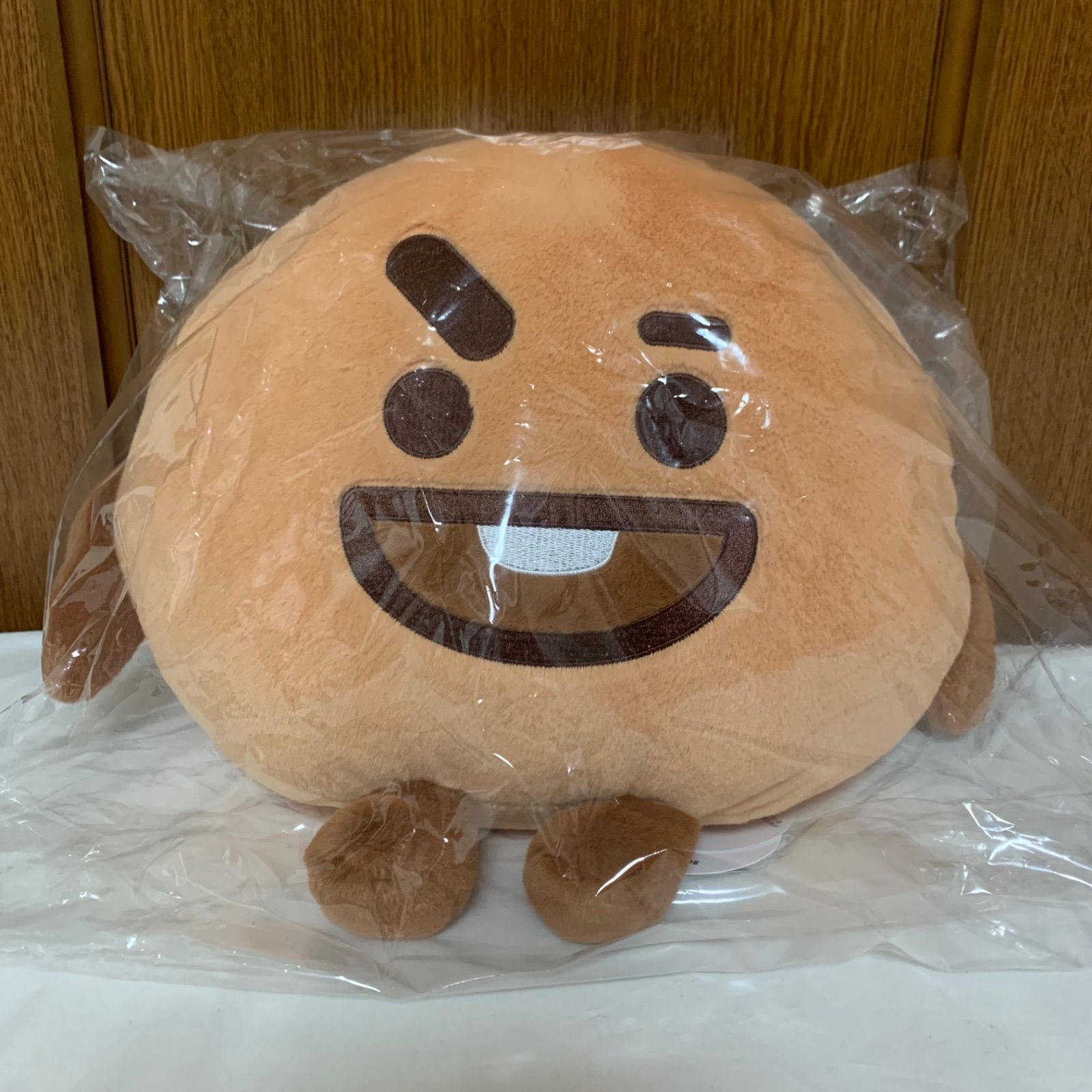 BT21 ぬいぐるみ(フルーツ) Lサイズ SHOOKY シューキー BTS - メルカリ BT21 ぬいぐるみ(フルーツ) Lサイズ SHOOKY シューキー BTS - メルカリ