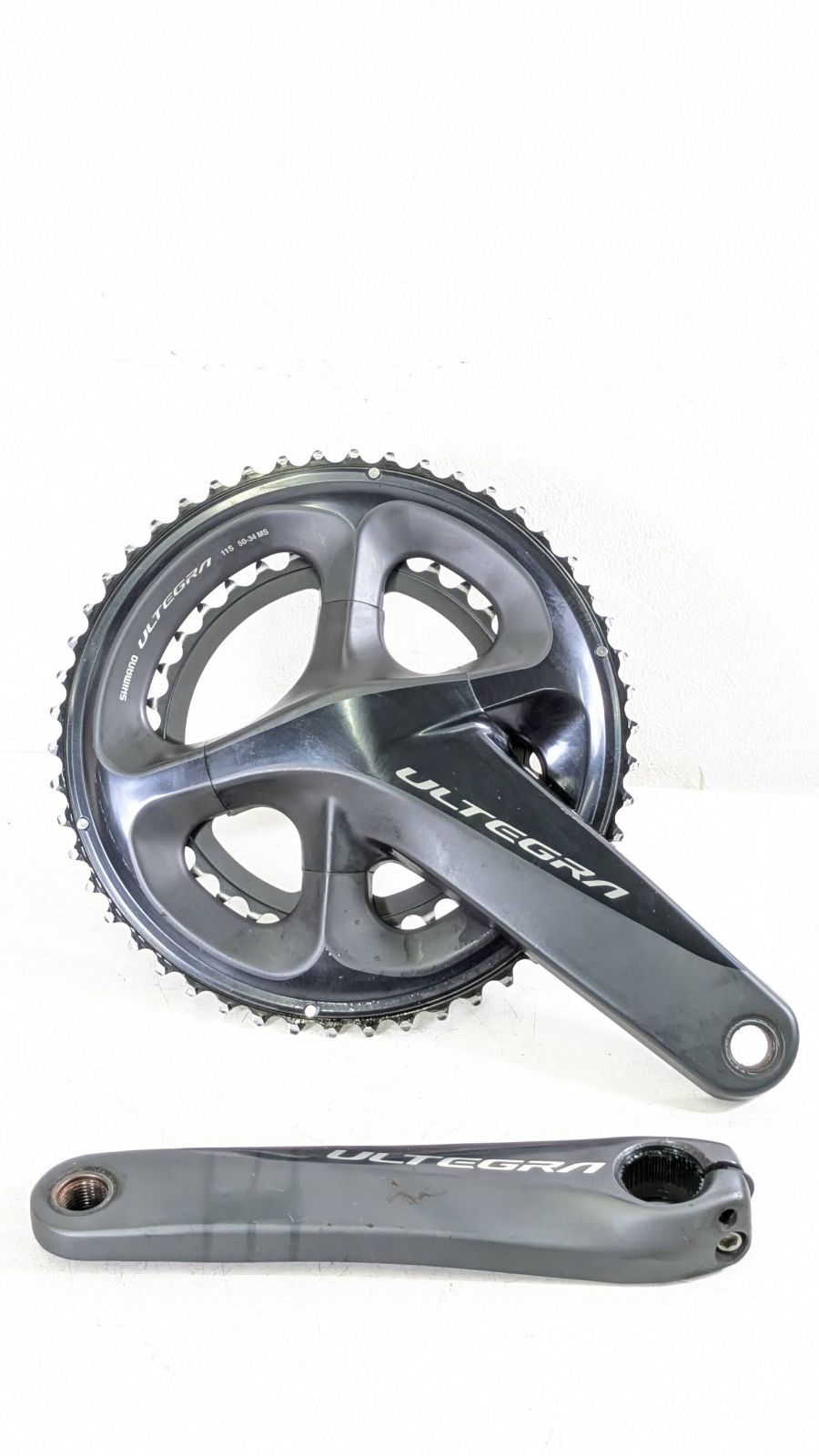 並品 Shimano シマノ Ultegra FC R8000 50 34t 170mm クランク FC250525B