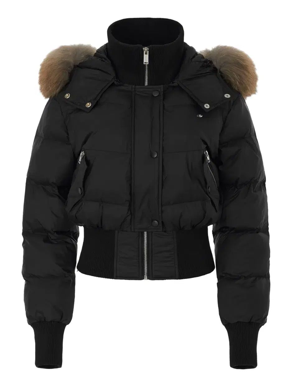 フェイルメイト ファー ショート ダウン 黒