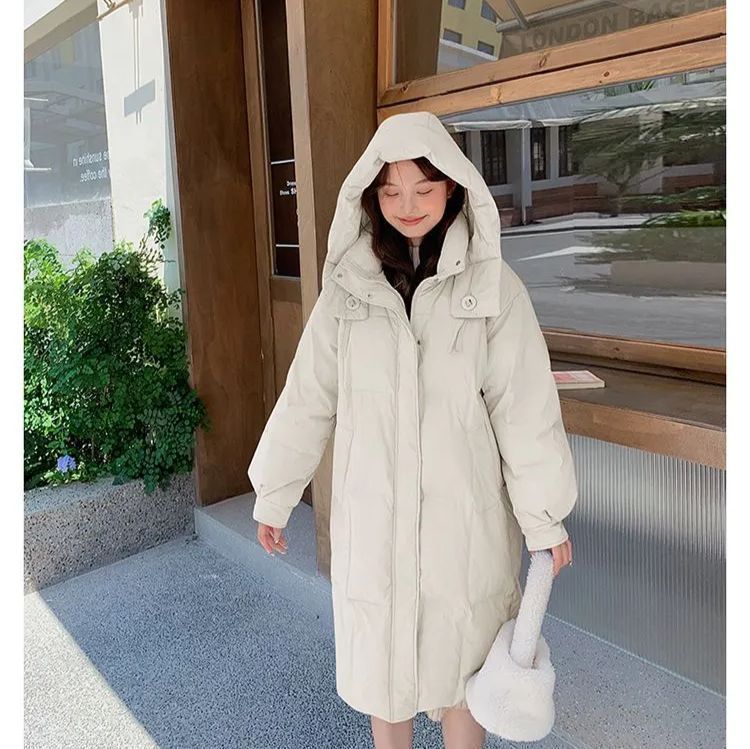 しい大きいサイズ韓国の怠惰な風の綿のジャケットの女性