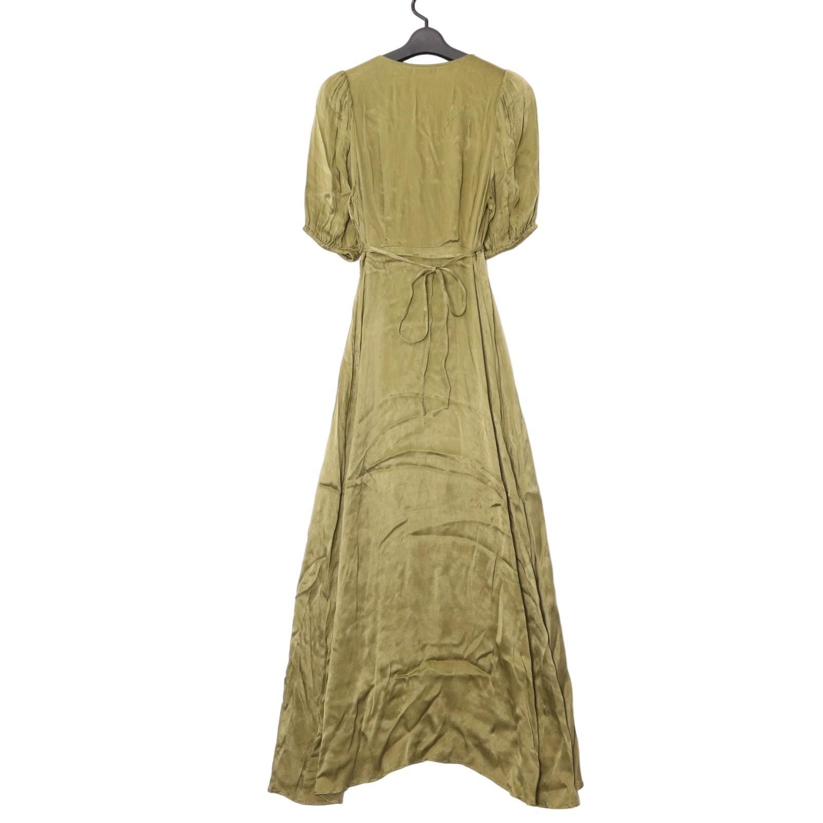 FRAY I.D フレイアイディー カシュクールサテン ワンピース＊ - メルカリ