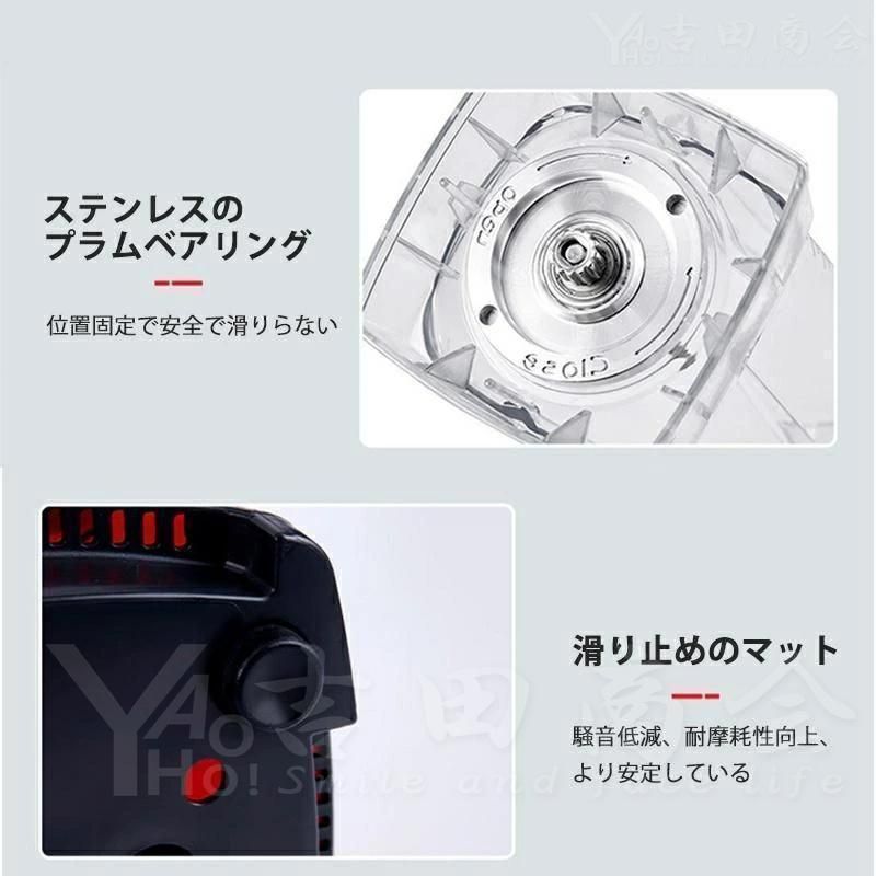 ミキサー ブレンダー 電動ブレンダー 砕氷機 ミキサー アイスクラッシャー スムージーマシン 1800W高出力 2L大容量 15段階変速 自動クリーニング 業務用 WWW_KANDAIZUMI_COM