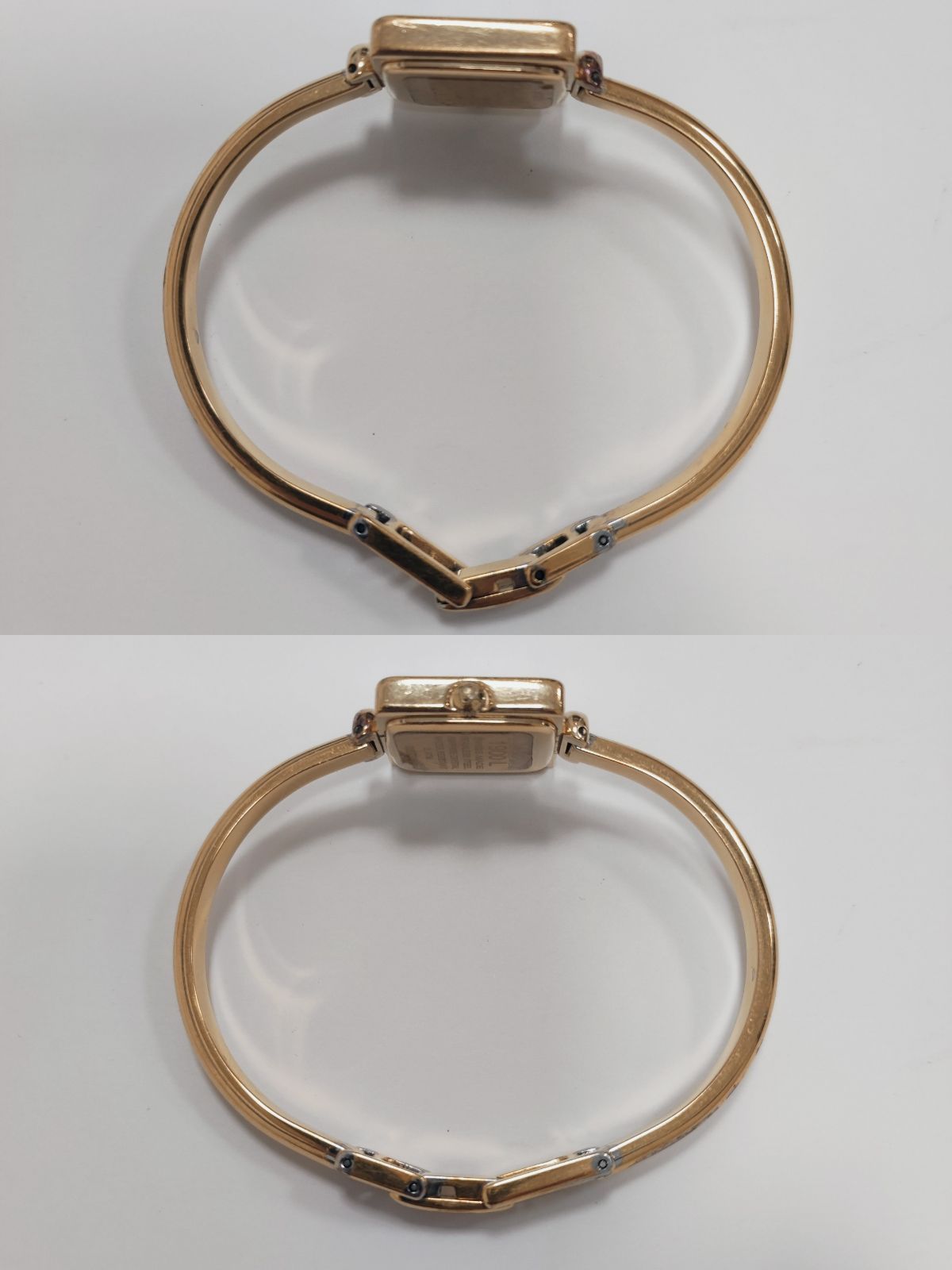 GUCCI レディース バングルウォッチ 1900L 電池交換済/稼働品