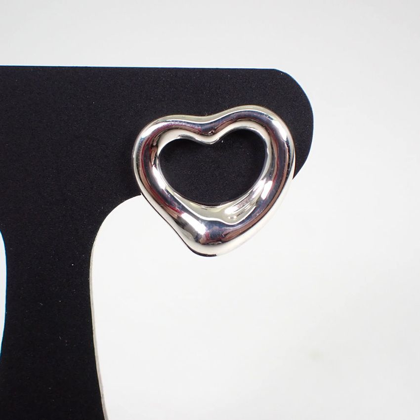 ティファニー 925 オープンハート ピアス[g334-89］ - メルカリ