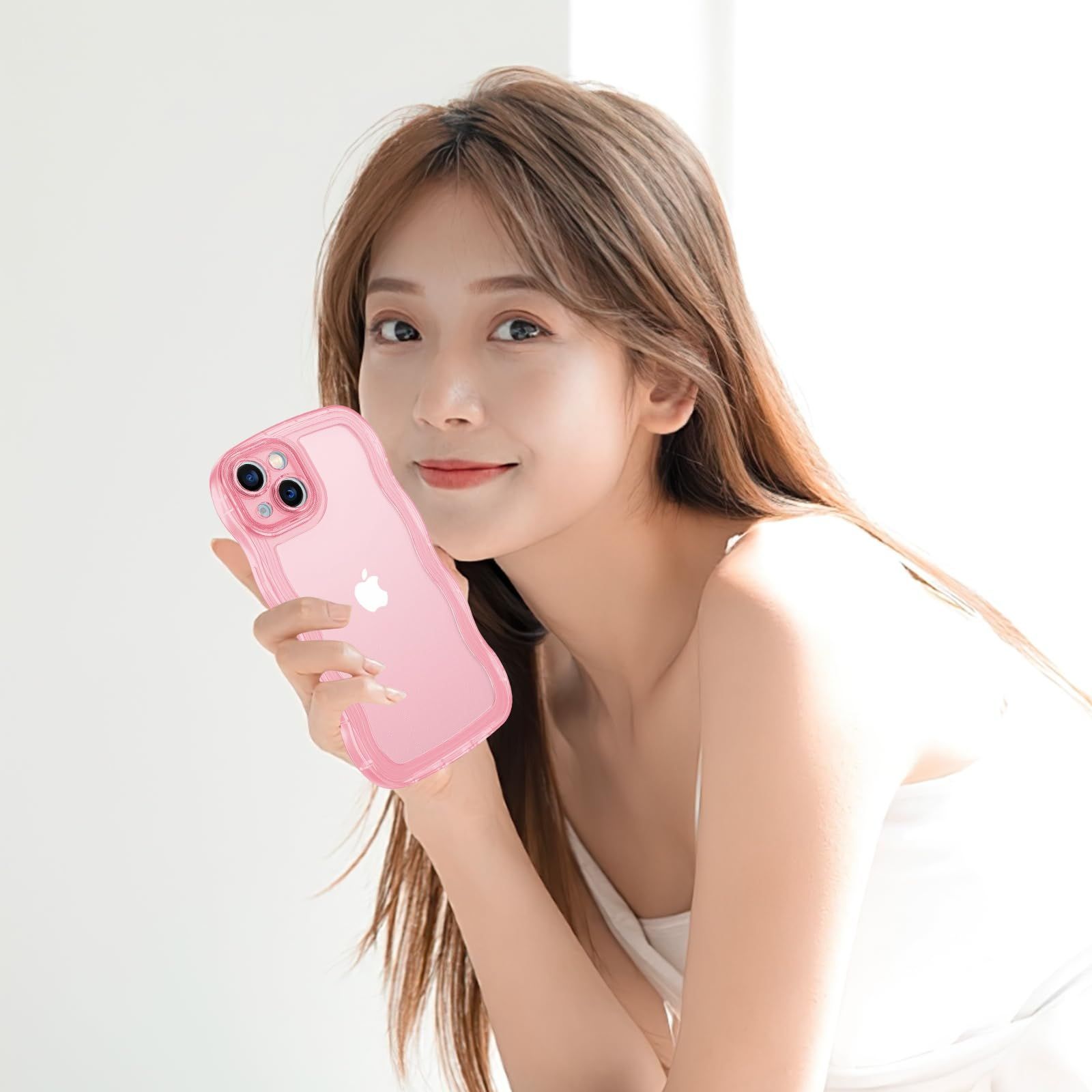 BENTOBEN iPhone 13 Mini ケース クリア TPU 韓国 可愛い