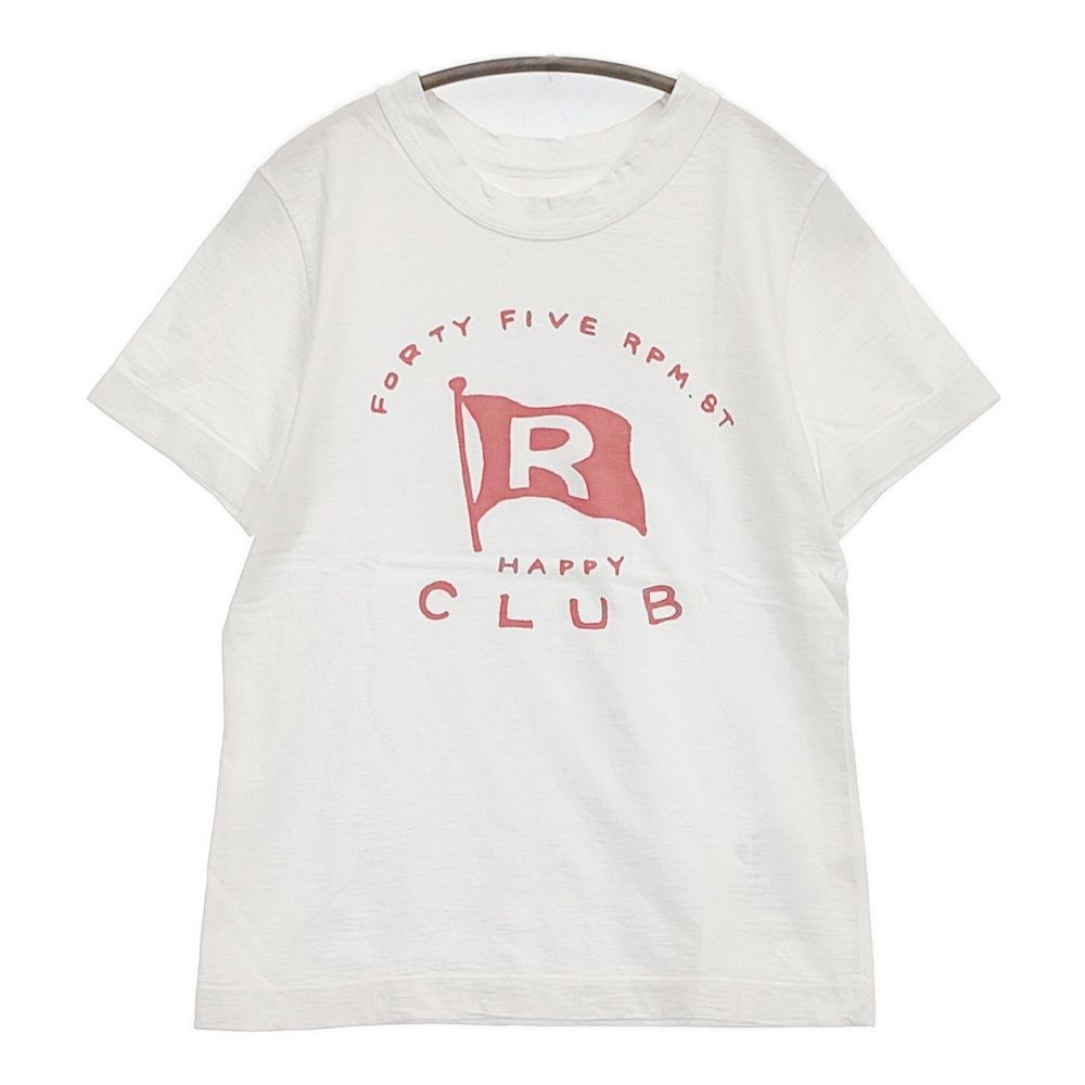 45rpm   45R   白　Tシャツ　長袖　サイズ2 45R】カットソー｜1977年創業、日本の服。丈夫で長持ち、気持ち