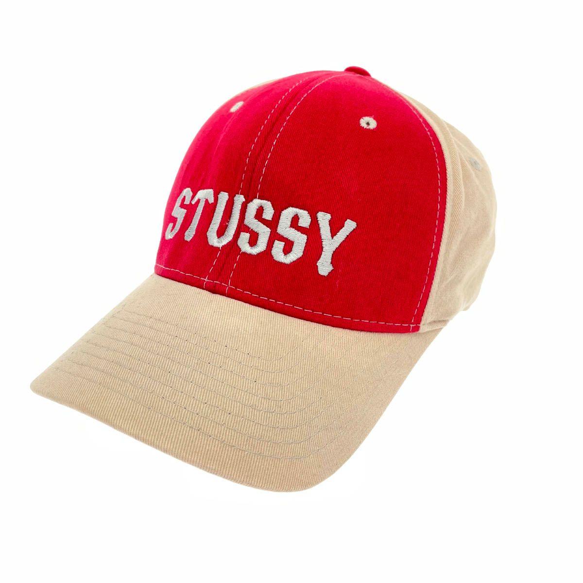 STUSSY ステューシー キャップ ベージュ ユニセックス ロゴ 90s 帽子 服飾小物 240001113466