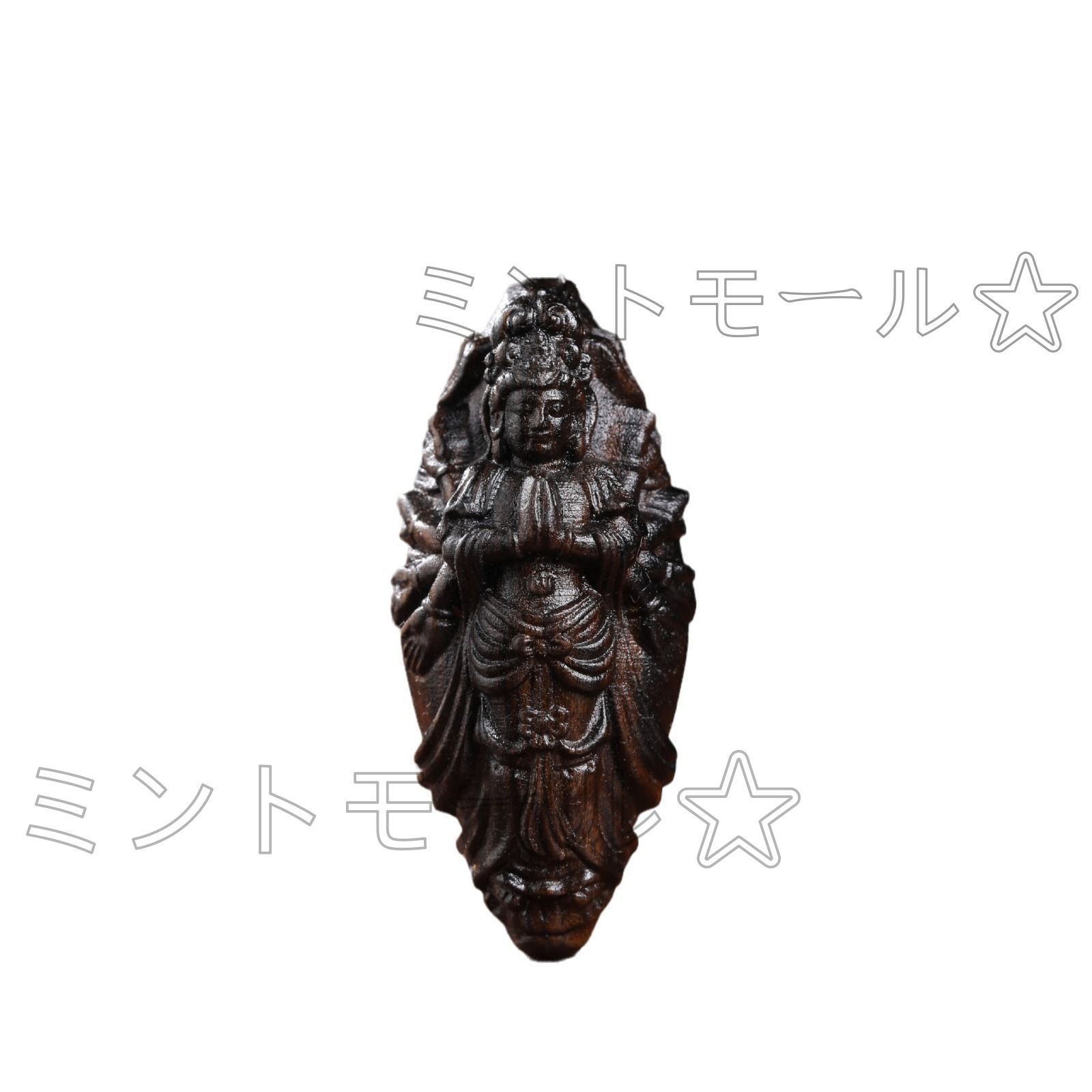 仏像 沈香木彫り 観音菩薩 観音立像 置物 精密彫刻 高さ29cm貴重な香木 50cm 観音様 聖観音 沈香 観音菩薩 白衣観音 観世音菩薩 観自在
