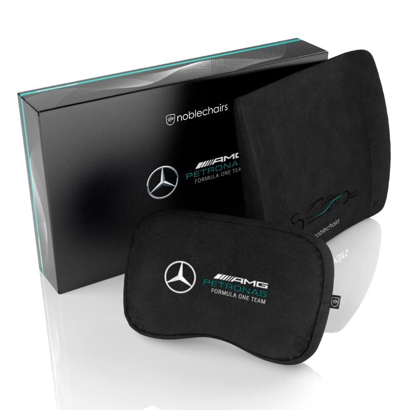 noblechairs メモリーフォーム クッション セット - Mercedes-AMG Petronas Formula One Team Edition NBL-SP-PST-012
