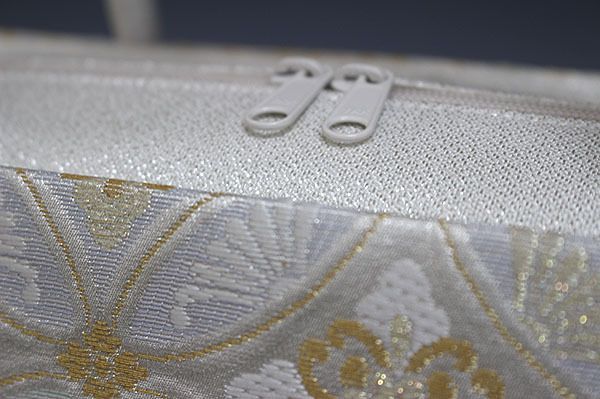 ○特別セール○ お洒落！！ 京都 西陣織 正絹帯地 使用 利休バッグ