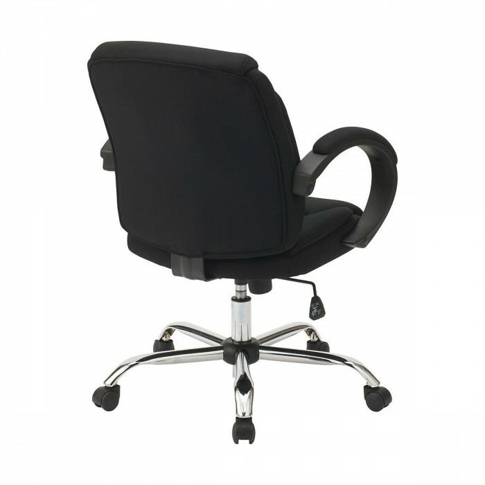 ナカバヤシ サポートクッションエグゼクティブチェア ブラック CCF-601-BK