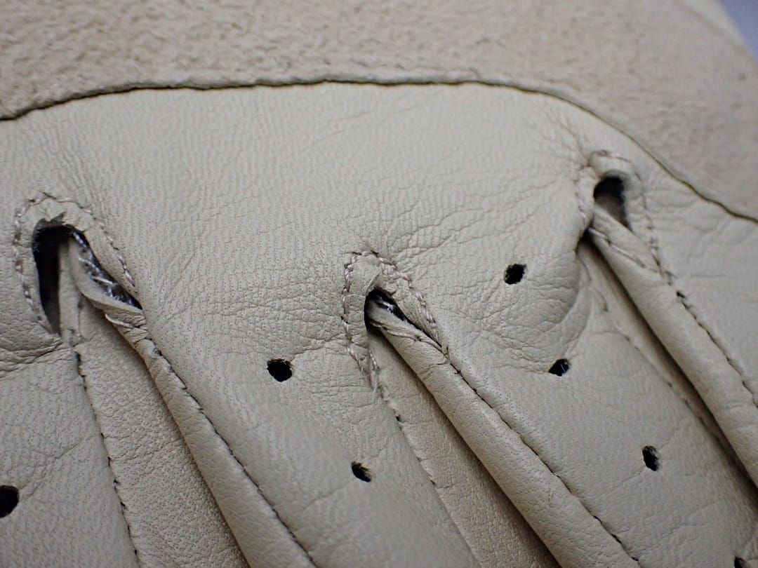 HERMES エルメス 5本指手袋 6 1/2 カシミヤ スエード 黒 Sサイズ