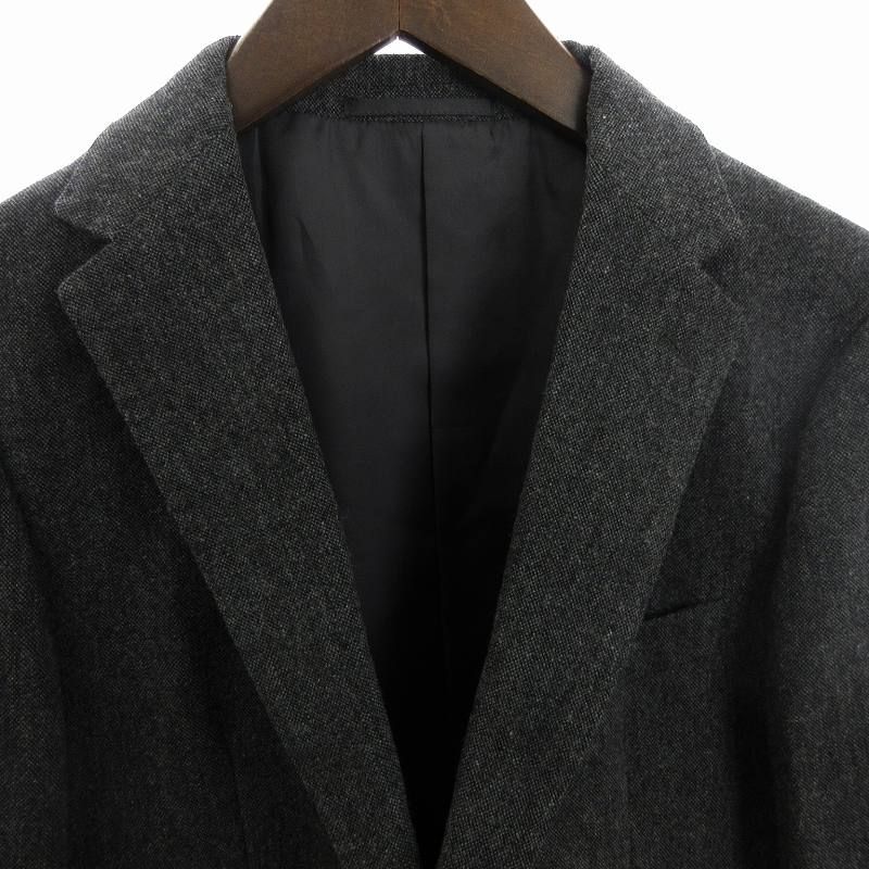 【ユナイテッドアローズ】ウールカシミヤ テーラードジャケットS 美品 金釦 黒系 UNITED ARROWS / ユナイテッドアローズ （レディース） テーラード