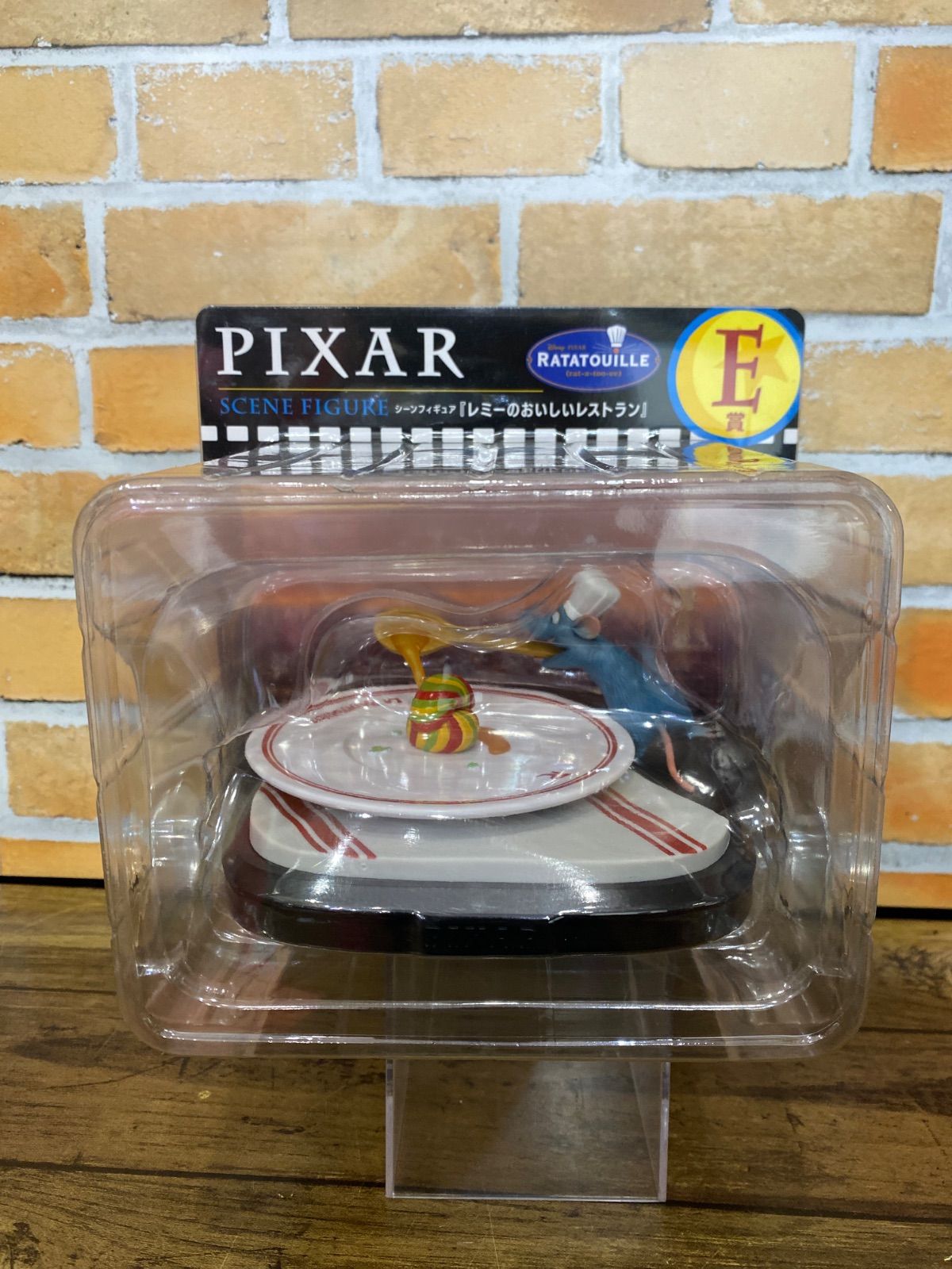Pixar　ハッピーくじ　E賞　シーンフィギュア　レミーのおいしいレストラン ピクサーハッピーくじ E賞 レミーのおいしいレストラン