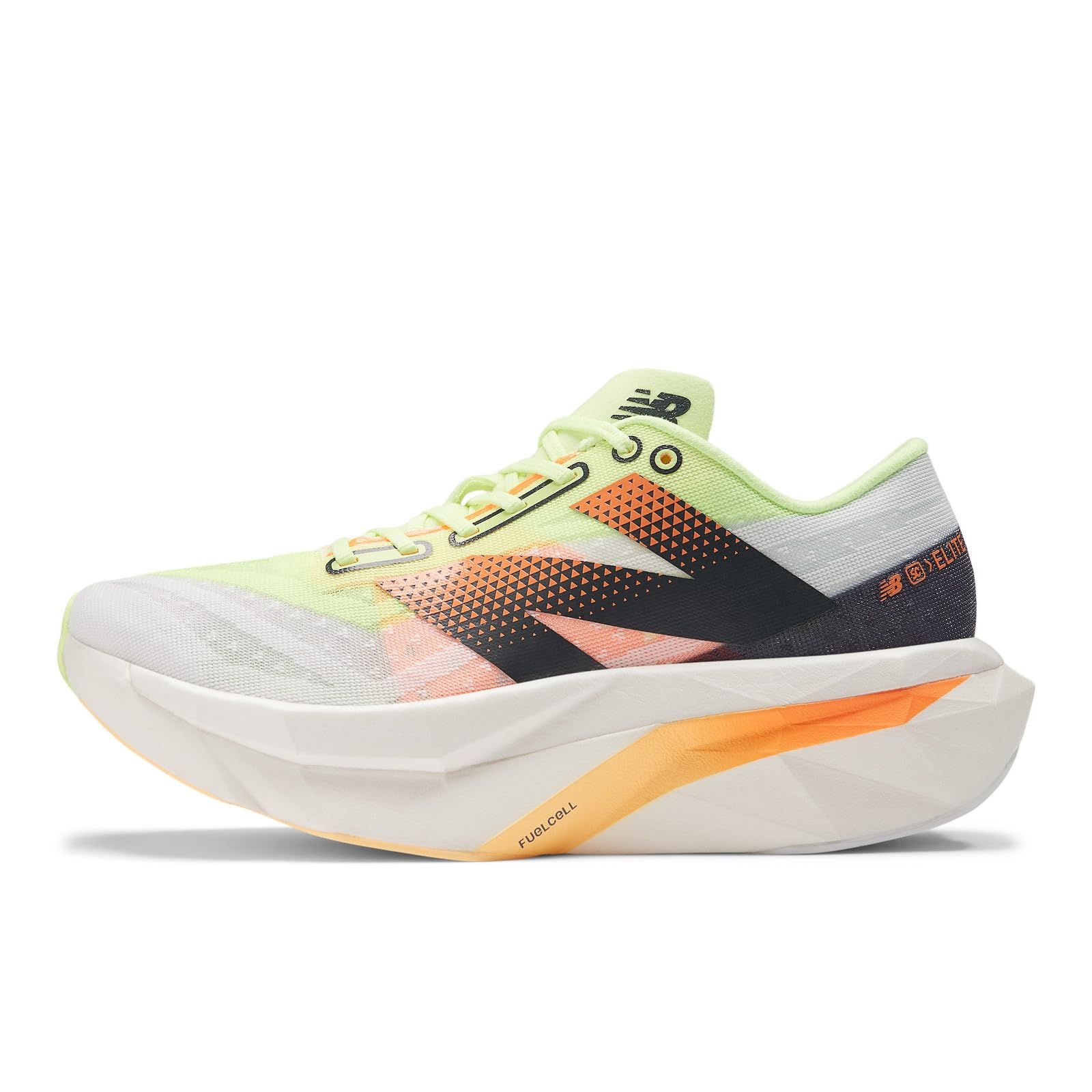 ニューバランス ランニングシューズ FuelCell SuperComp Elite v4 フューエルセル エリート 厚底 カーボンプレート レディース LA4 WHITE|LIME 24.0 cm B