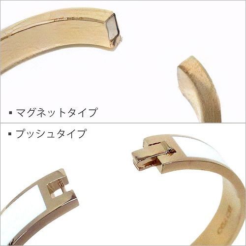 新品 未使用】COACH コーチ アウトレット キュード シグネチャー プッシュ ヒンジド バングル ブレスレット アクセサリー F67480 CUD  - メルカリ