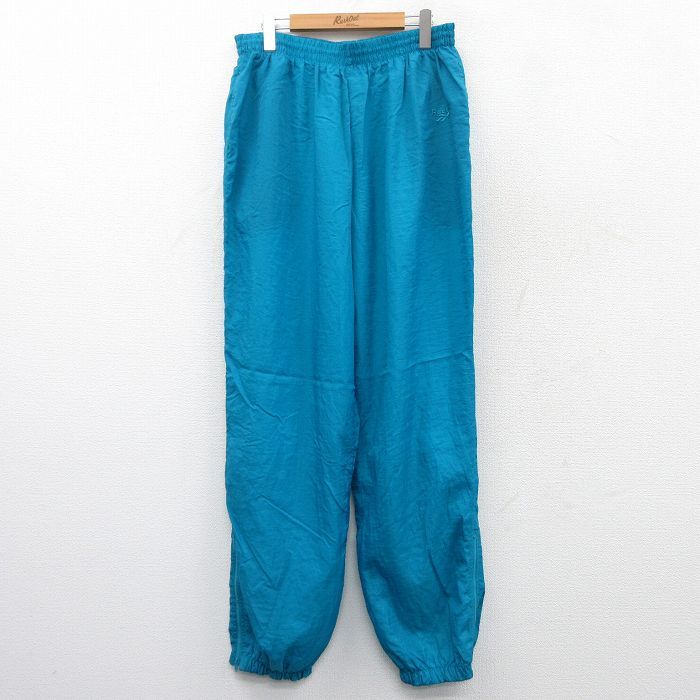W36/古着 リーボック ナイロン パンツ メンズ 90s ワンポイント W36/古着 リーボック ナイロン パンツ メンズ 90s ワンポイント