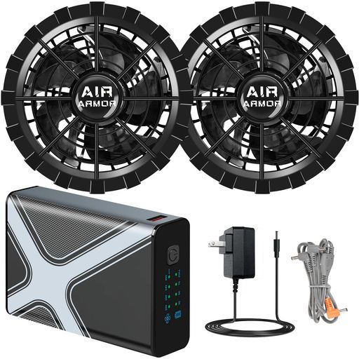 2025夏モデル40V超強力30000mAh】ファンバッテリーセットファン付き