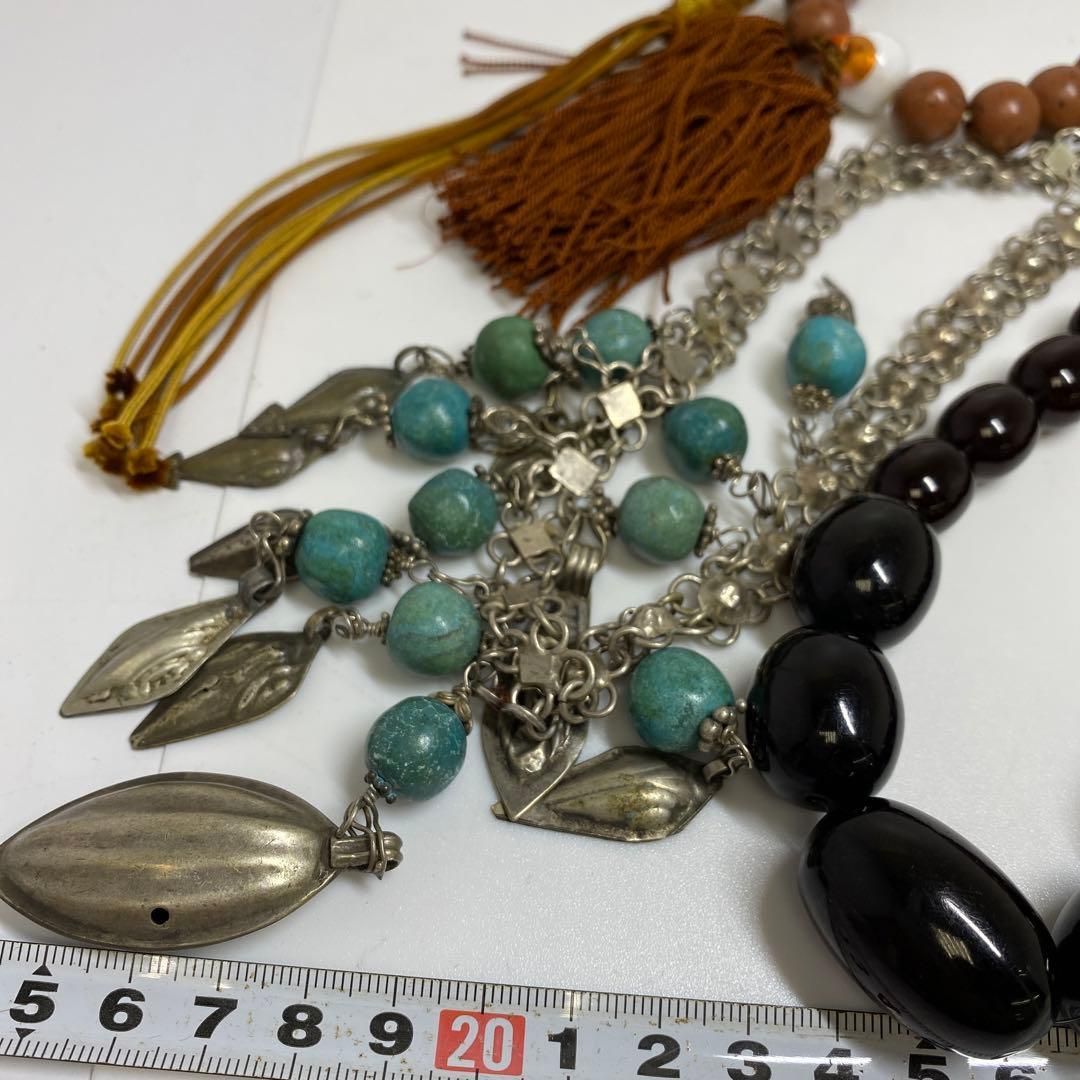 時代 玉ネックレス 念珠等 435g 東さ6-0916ア㉗