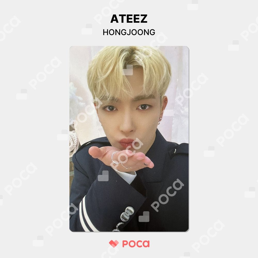ATEEZ ホンジュン トレカ セット ateez in your fantasy ホンジュン トレカセット - メルカリ