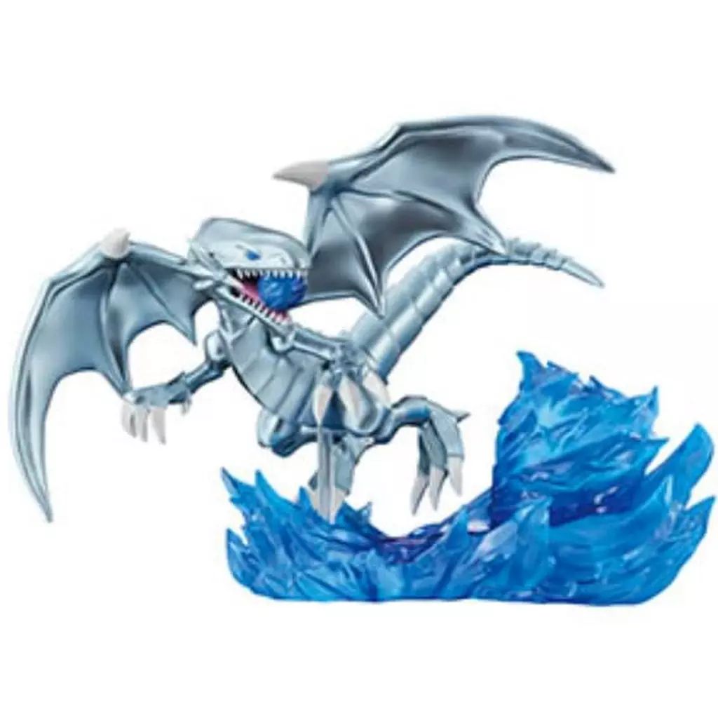 中古】トレーディングフィギュア 4.ブルーアイズ・ホワイト・ドラゴン