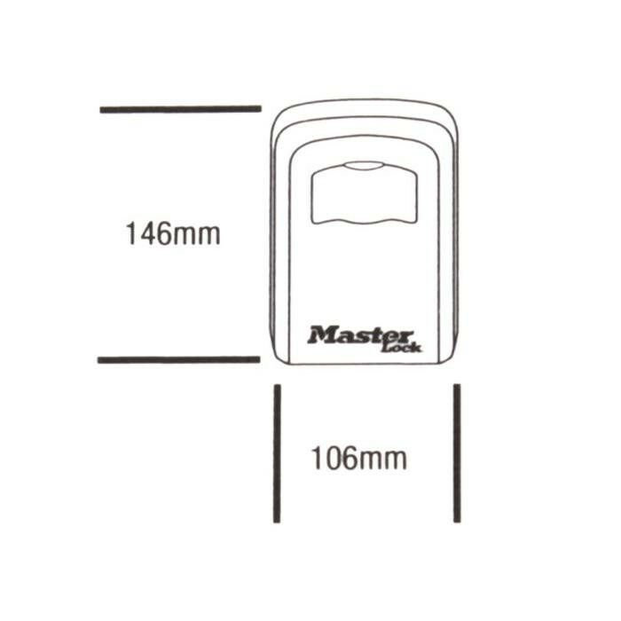 ダイヤル式キーセーフ 5403 JAD