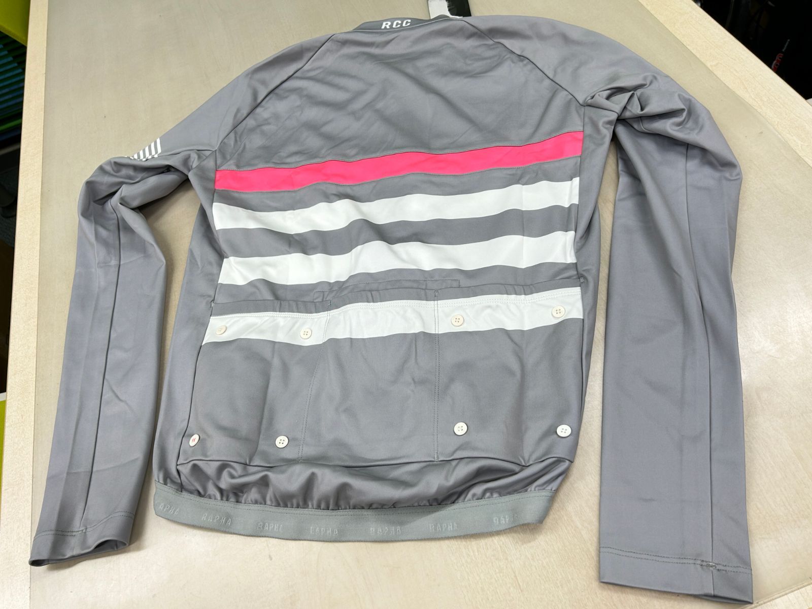 イチ推し!! 未使用品!! Rapha RCC PRO TEAM Long Sleeve Jersey
