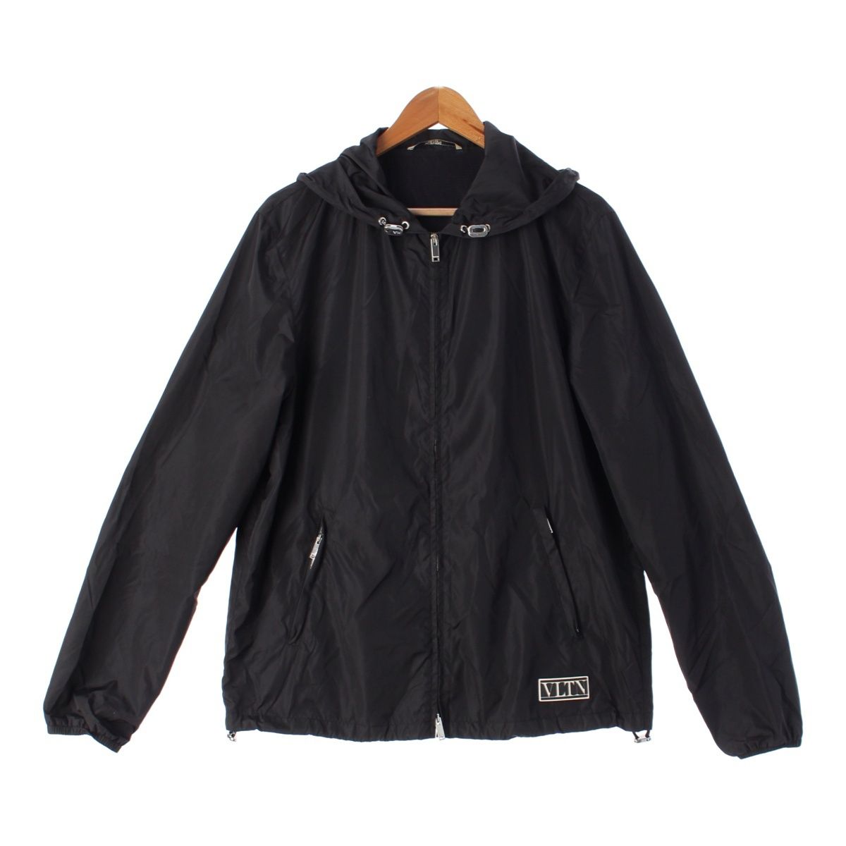未使用★VALENTINO最高級ライン★ヴァージンウール★ブルゾン★ジャケット Valentino Garavani Black Cotton Jacket (VALENTINO/ブルゾン