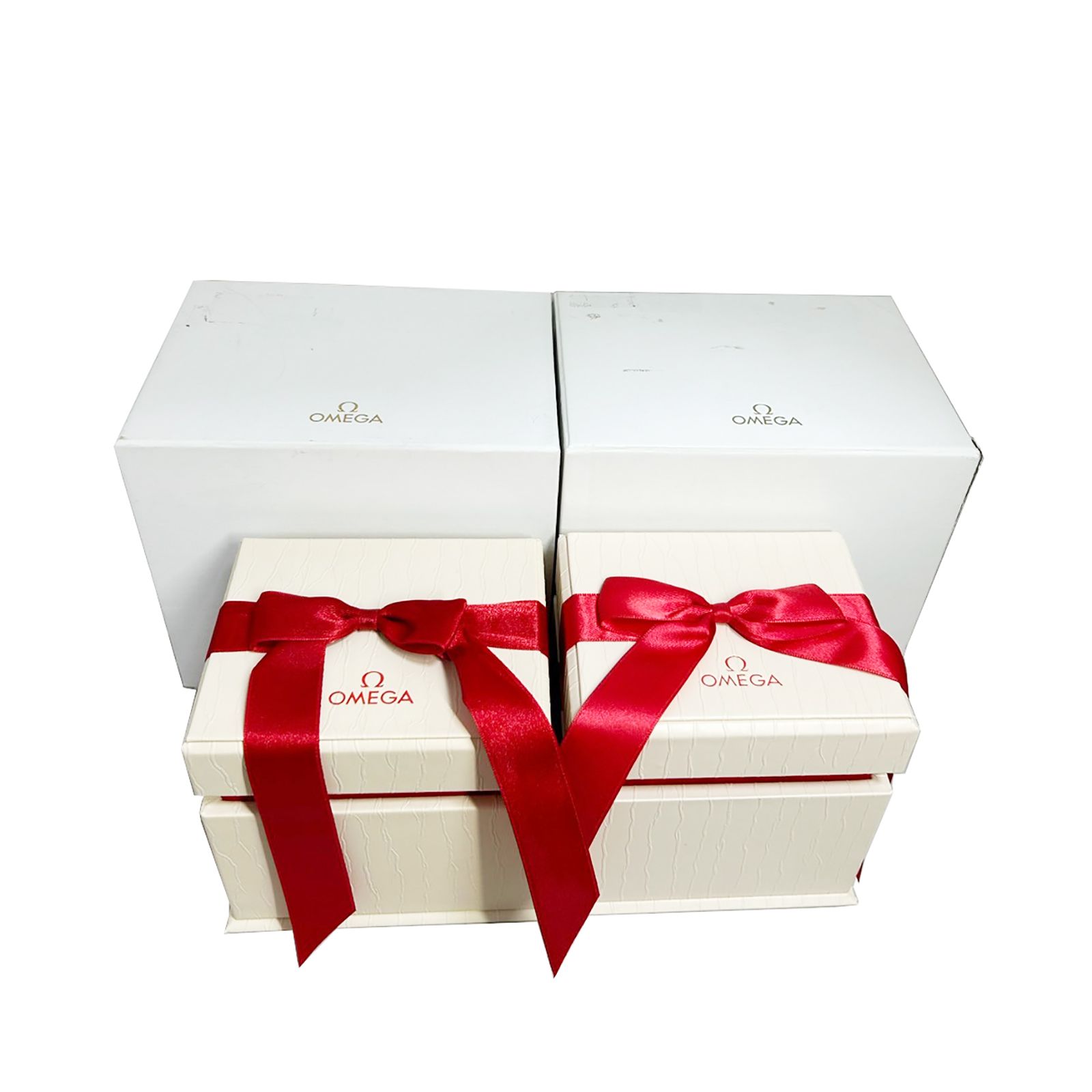 オメガ 腕時計 箱 BOX 2点セット レディース メンズ 時計パーツ - メルカリ