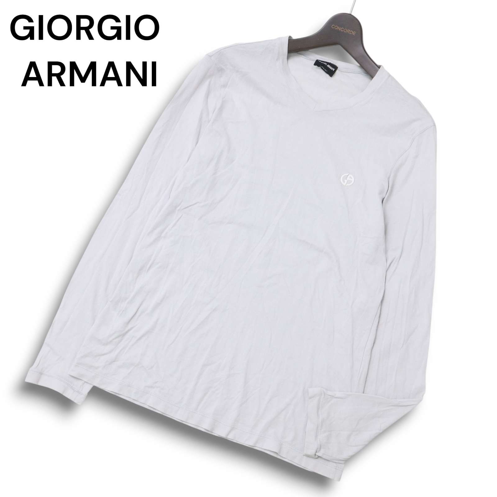 GIORGIO ARMANI ホワイト リネン ジャケット イタリア製 p6194-1.jpg