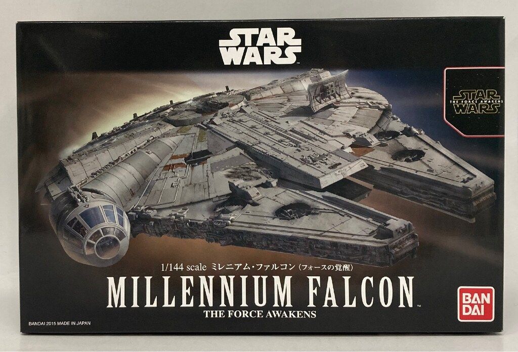 中古品　1/144ミレニアム・ファルコン (フォースの覚醒) 他セット 1/144 ミレニアム・ファルコン(フォースの覚醒) (プラモデル