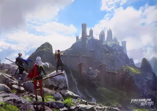 【非売品】ファイアーエムブレム 風花雪月 B2 サイズ ポスター ファイアーエムブレム 風花雪月 ポスター B2 マイニンテンドーストア