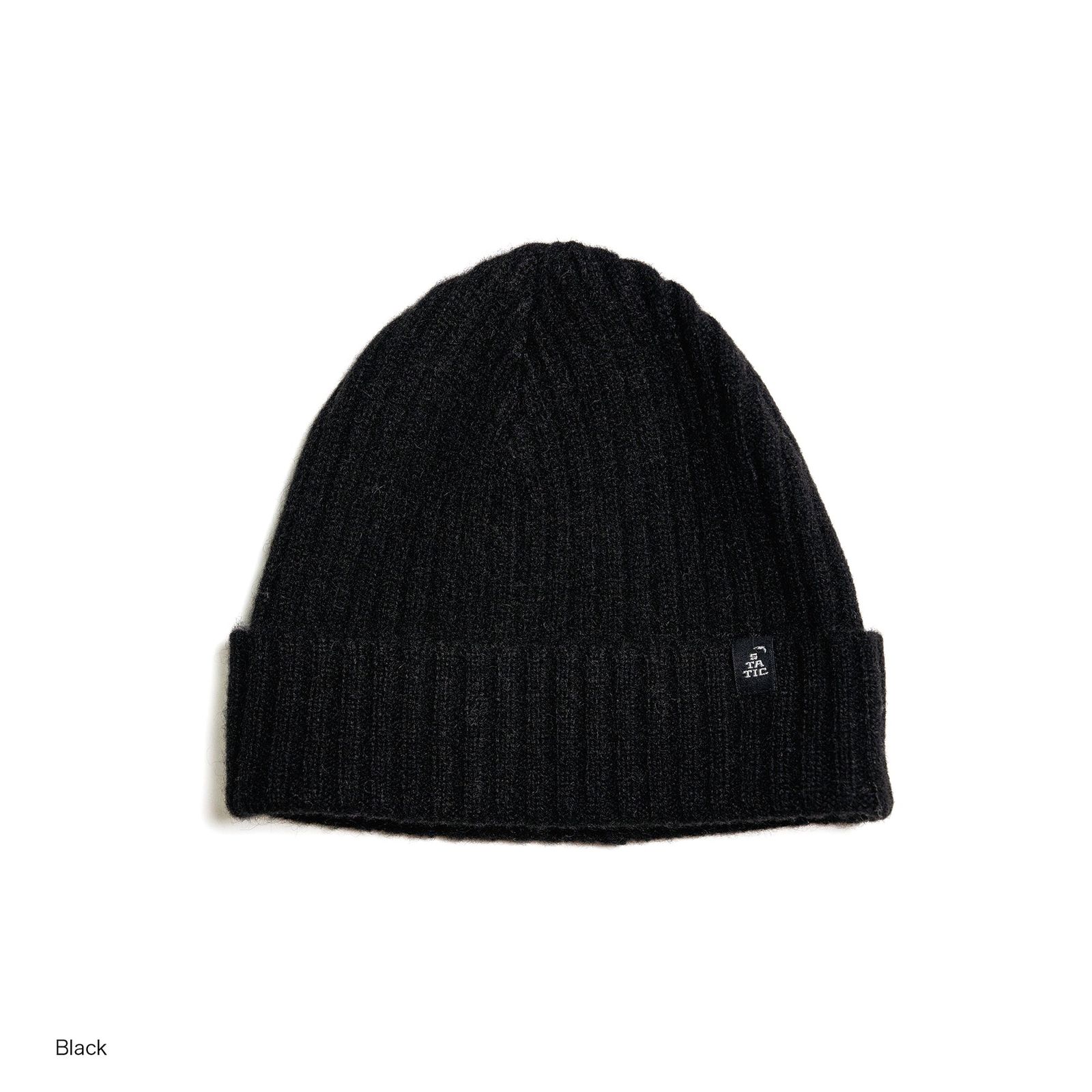 スタティック STATIC ヤク ベーシック ニットキャップ YAK BASIC KNIT CAP 103023 カラー Black