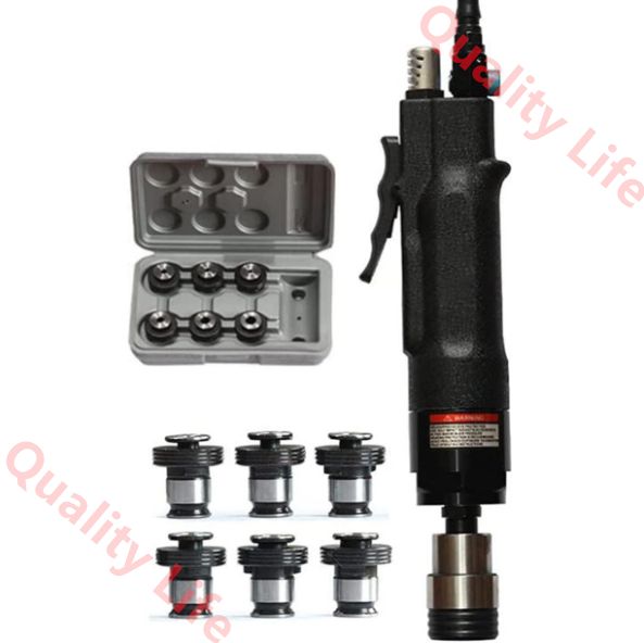 M3-M12空気圧タッピングマシン 高速空気圧ドリルツール 6つのチャック付きハンドヘルドエアドリルタッピングマシン スチール 鉄 銅 アルミニウム プラスチックのタッピング用 Gunstyle HRDEVELOPMENT_JP