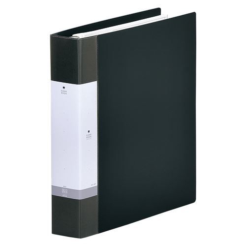 まとめ買い リヒトラブ クリヤーブック A4S 45P 黒 G3806-24 3冊セット