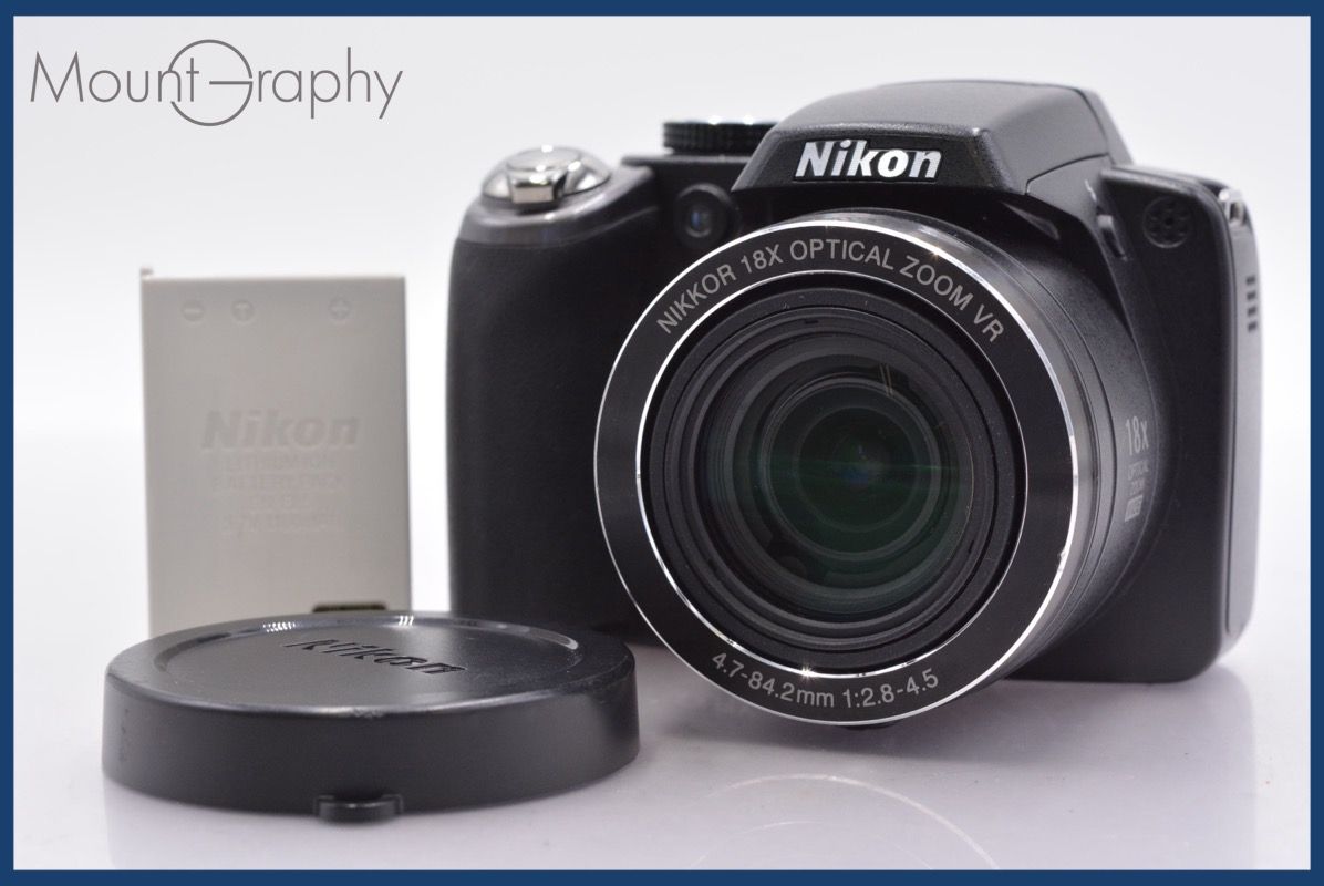 ニコン Nikon COOLPIX P80 18x バッテリー付属 同梱可 am666