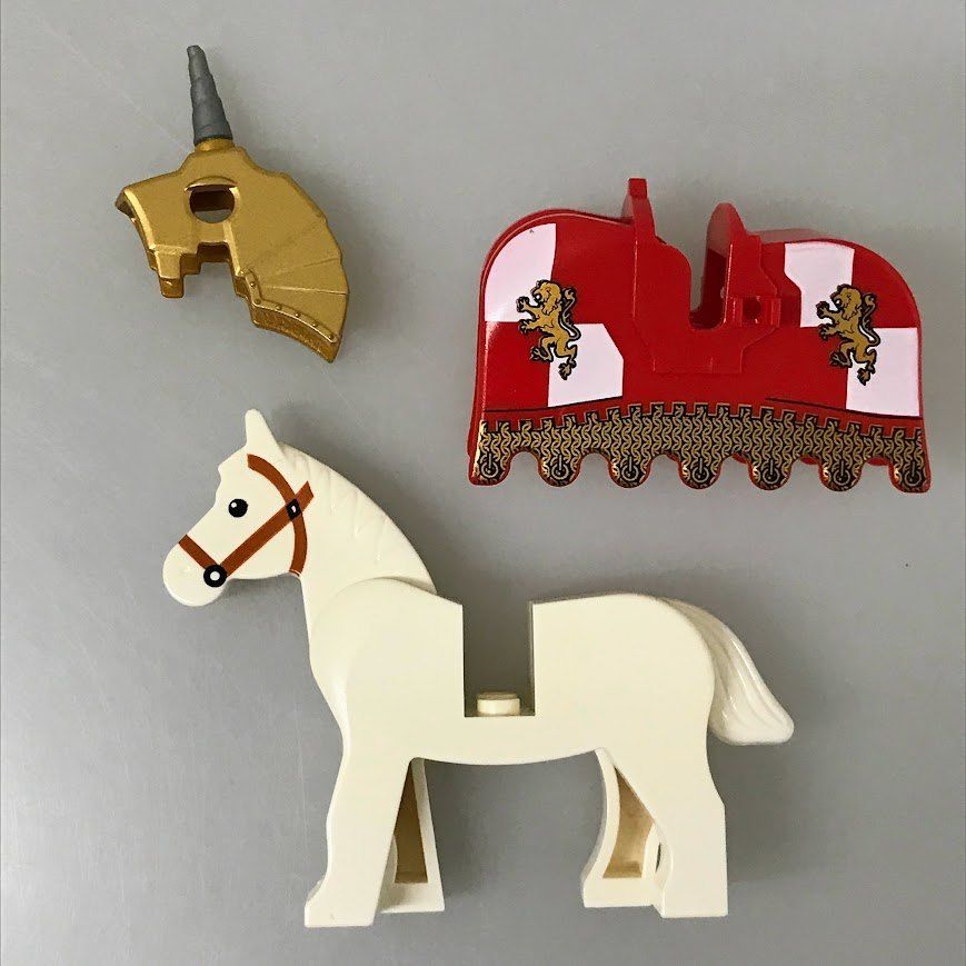 正規品 中古 LEGO レゴ お城シリーズ キングダム ミニフィグ 王様 装甲