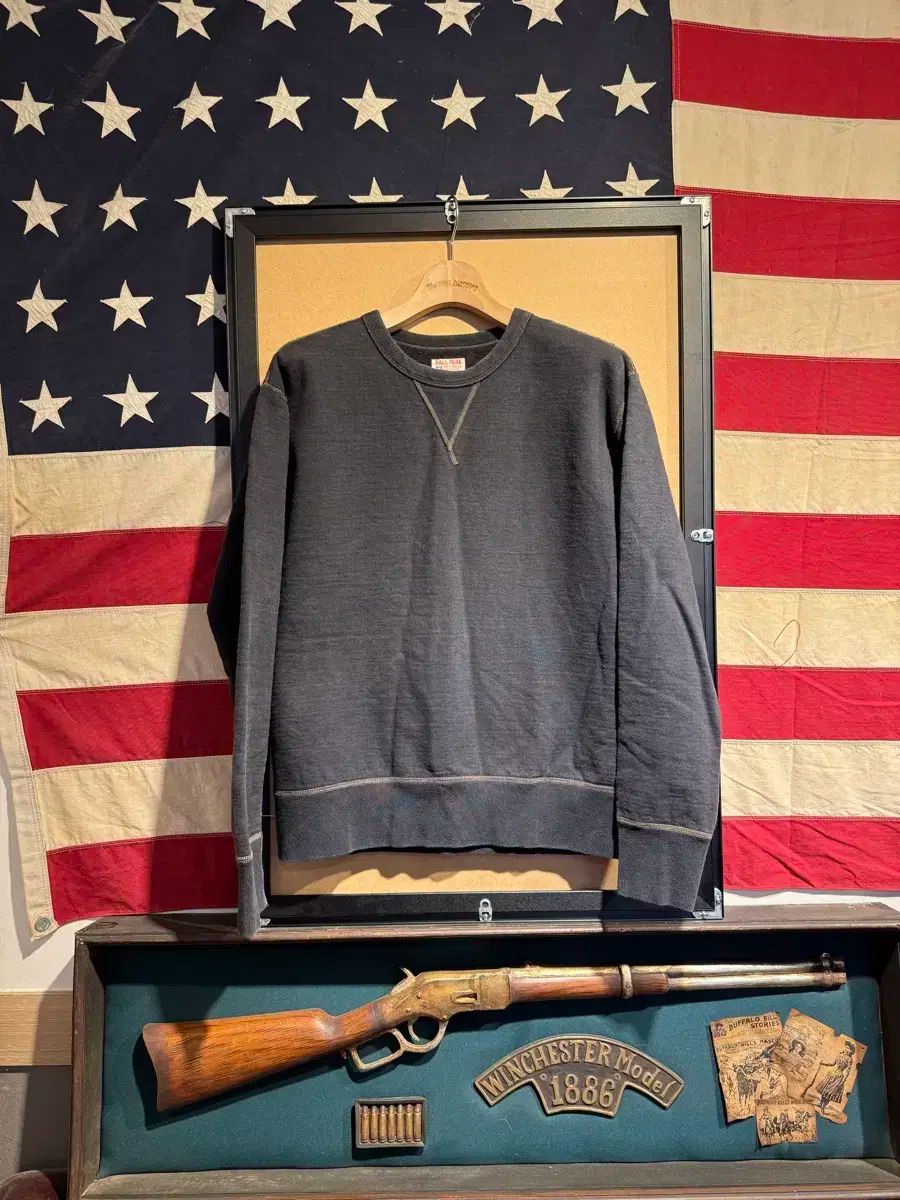 The REAL McCOY'S(ザ・リアルマッコイズ) BALL PARK CREWNECK