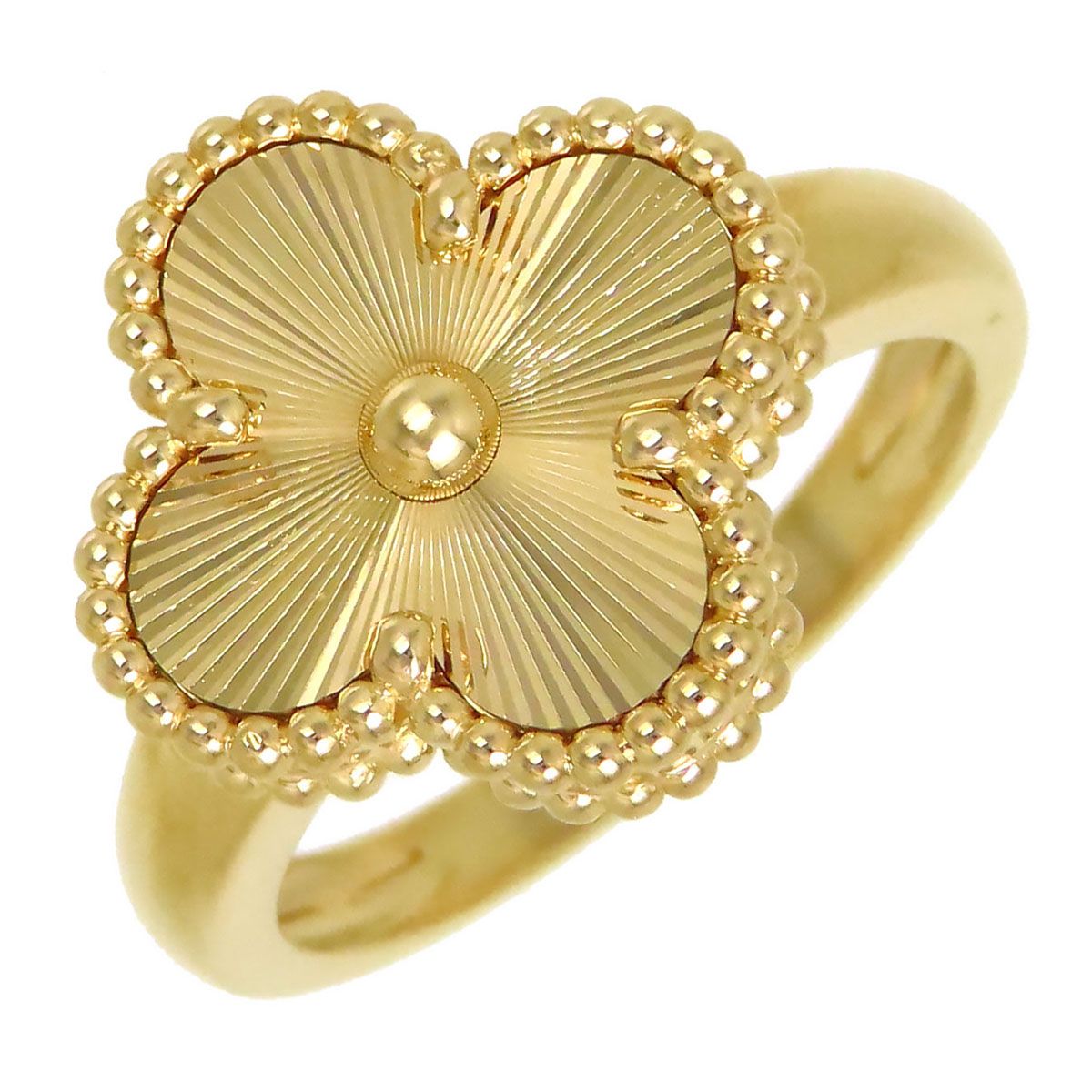 【7.31 23:59まで】52号ヴァンクリ ヴィンテージ アルハンブラ リング Van Cleef & Arpels ヴァンクリーフ&アーペル ヴィンテージ