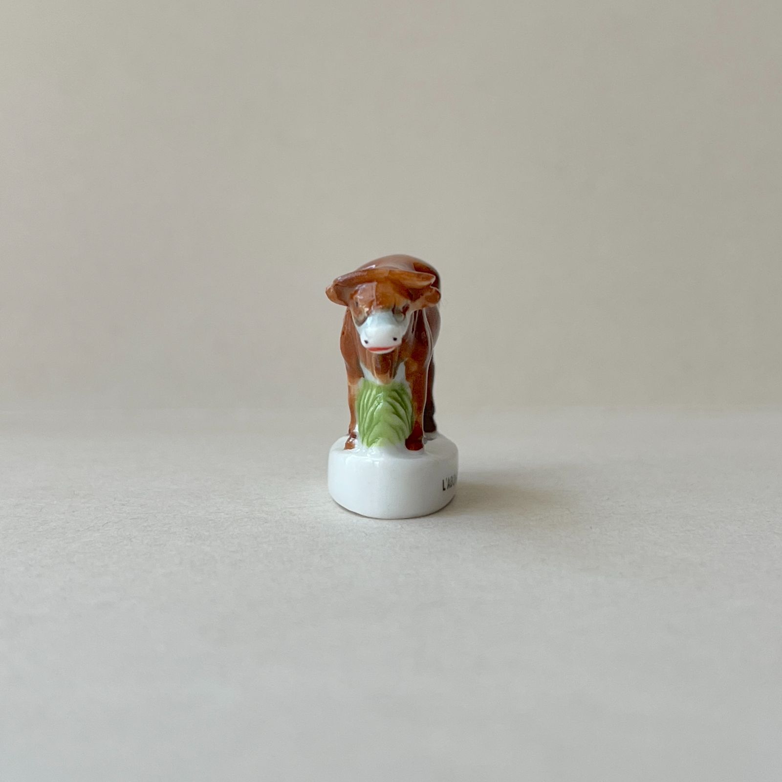 アンシのティーセット　フェーブ　フェーヴ　フランス　アルザス　陶器　ミニチュア アンシのティーセット フェーブ フェーヴ フランス アルザス