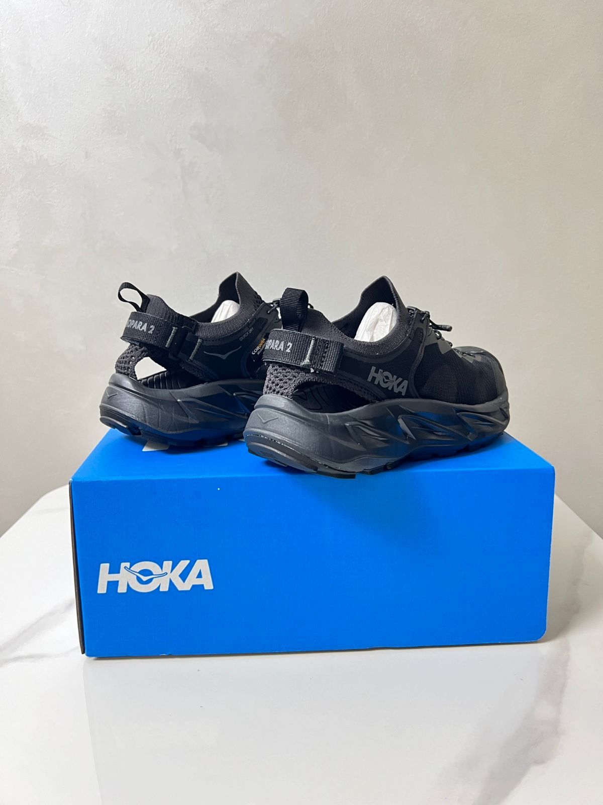 HOKA ONE ONE Hopara 2 Sandalsホカオネオネ ホパラ2 ブラック