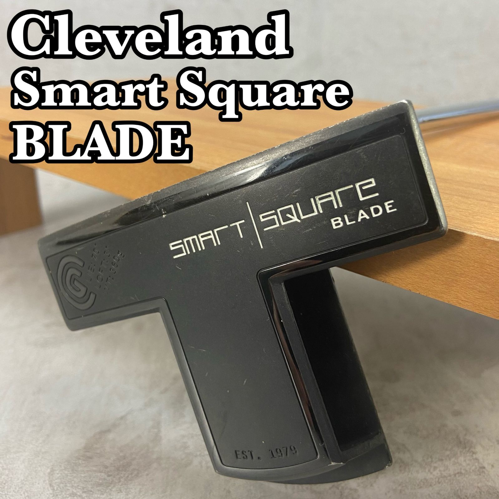 Cleveland クリーブランド SMARTSQUAre スマートスクエア メンズパター PT スチール ネオマレット型 右利き用 34インチ  530g - メルカリ