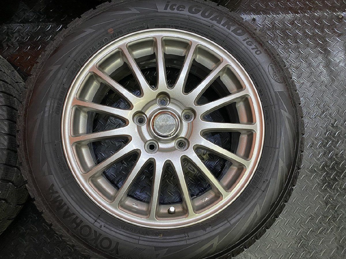 YK iG70 205/60R16】スタッドレス【BS ECO FORME 16インチ 6.5 YK iG70 205/60R16】スタッドレス【BS ECO FORME 16インチ 6.5
